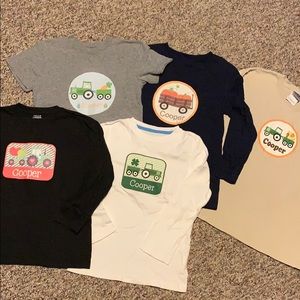 Cooper shirts for holidays fall, Easter, St. Patty